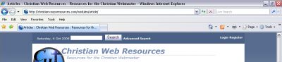 Internet Explorer 7 RSS